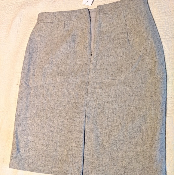 Jcrew Wool Pencil Skirt - Picture 3 of 3